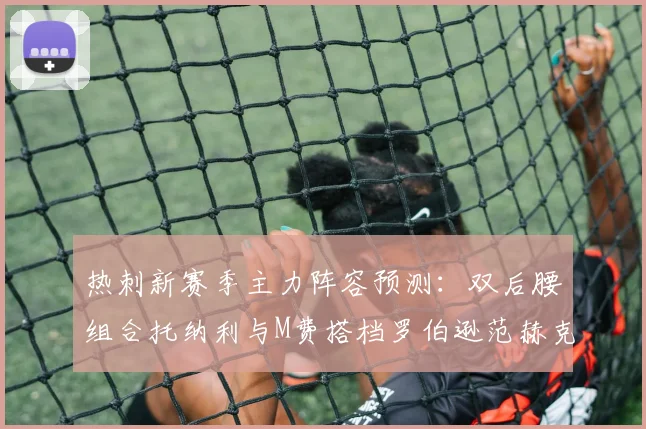 热刺新赛季主力阵容预测：双后腰组合托纳利与M费搭档罗伯逊范赫克加盟